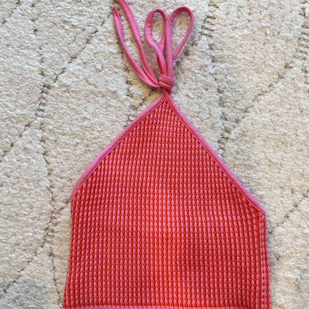 Pink ZARA Halter Top - Picture 2 of 8